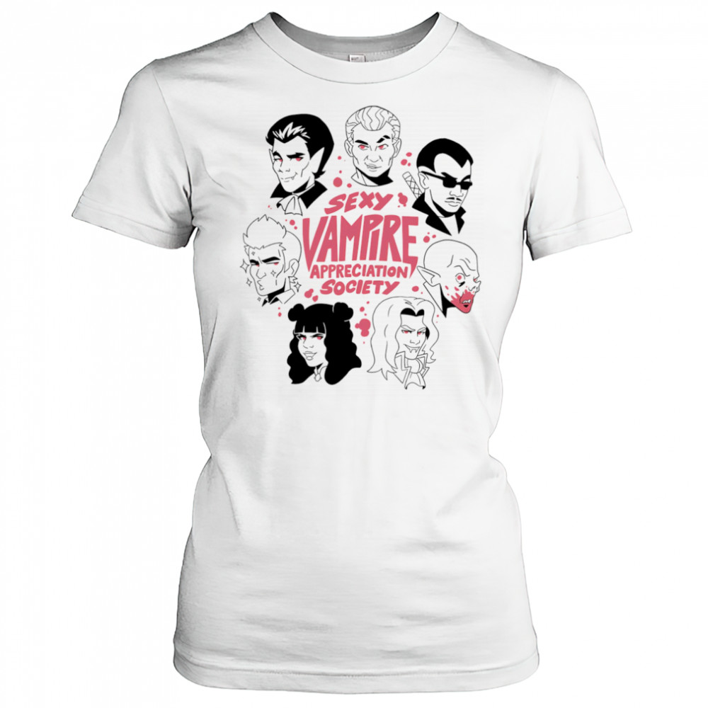 Sexy vampire appreciation society shirt Women's T-shirt