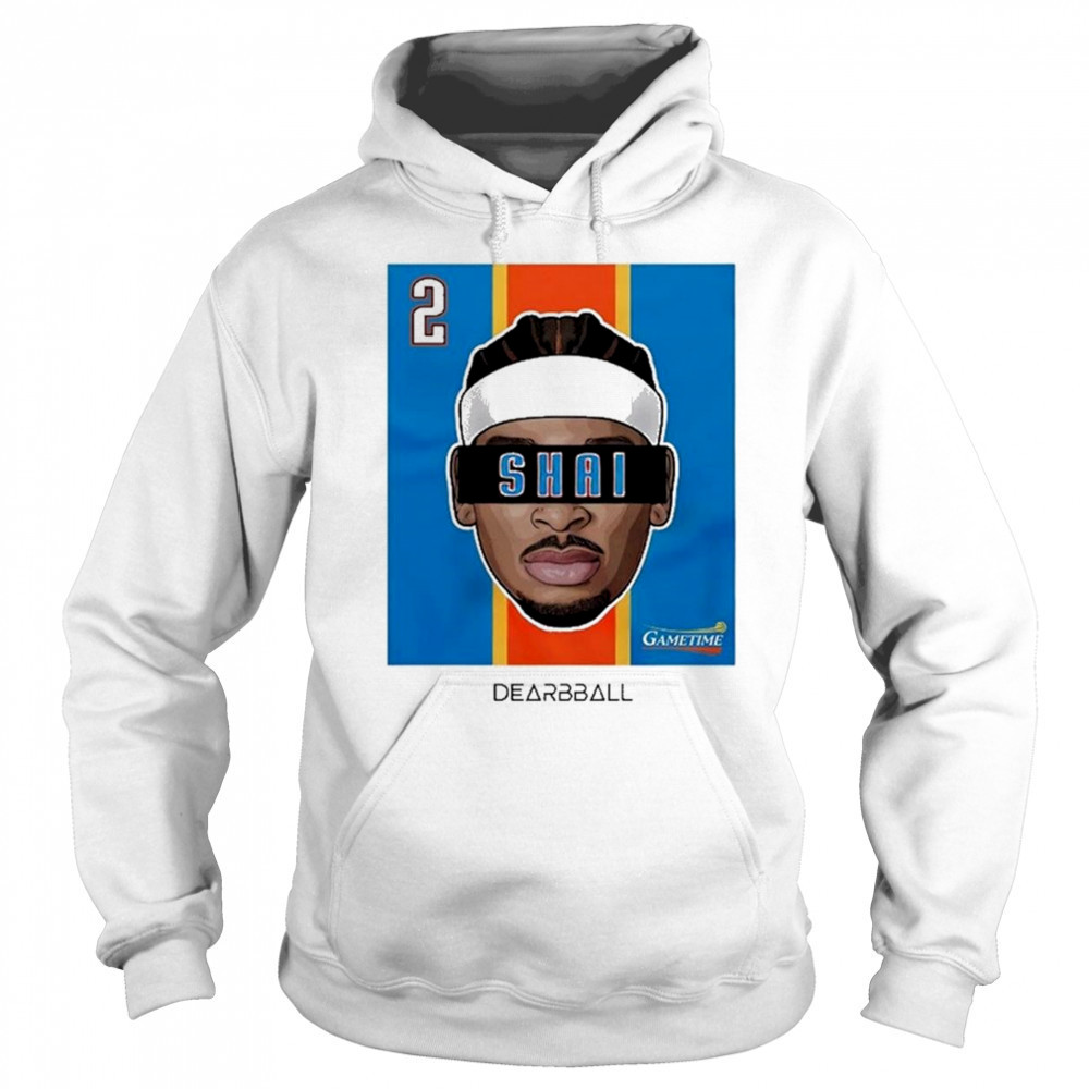 Shai Gilgeous Alexander OKC Gametime 2025 Shirt Hoodie
