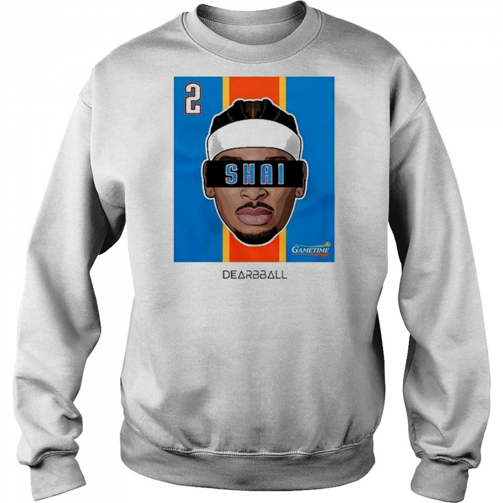 Shai Gilgeous Alexander OKC Gametime 2025 Shirt Sweatshirt