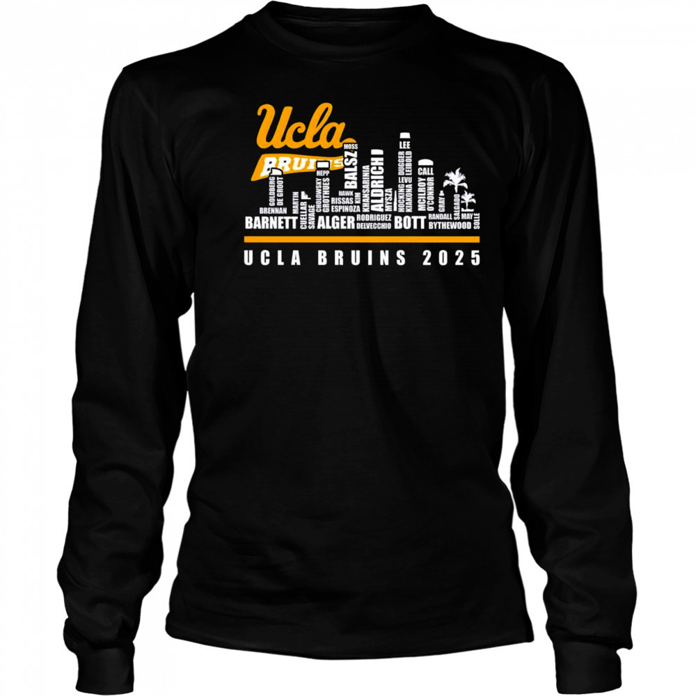 Skyline name UCLA Bruins 2025 shirt Long Sleeved