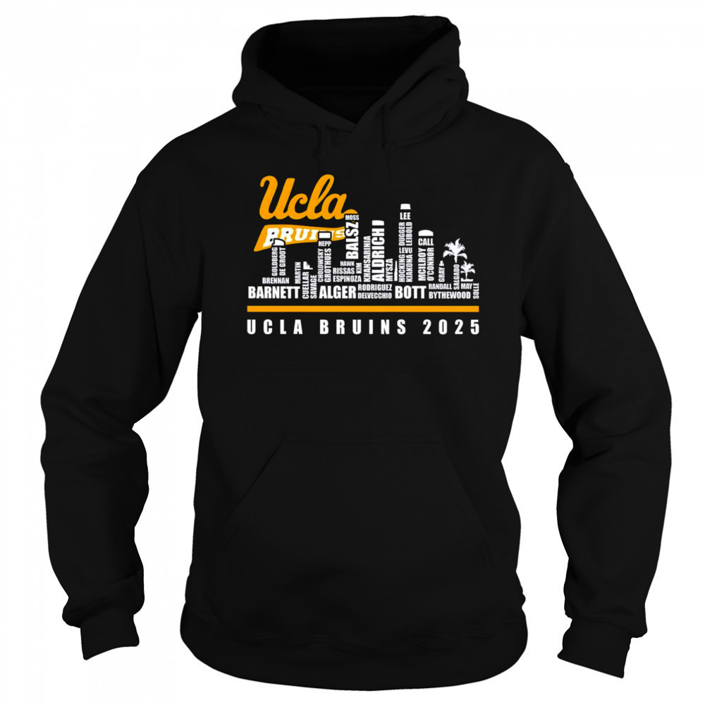 Skyline name UCLA Bruins 2025 shirt Hoodie