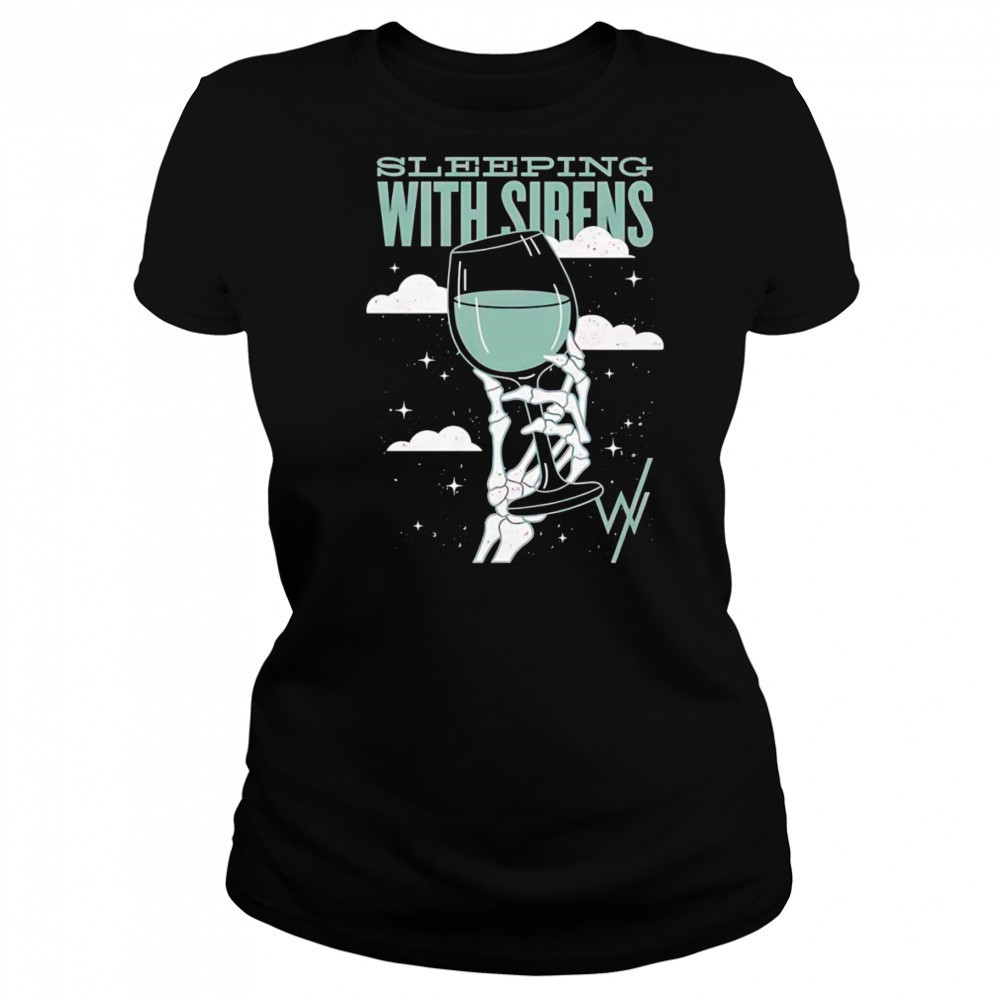 Sleeping with Sirens wine shirt Women's T-shirt