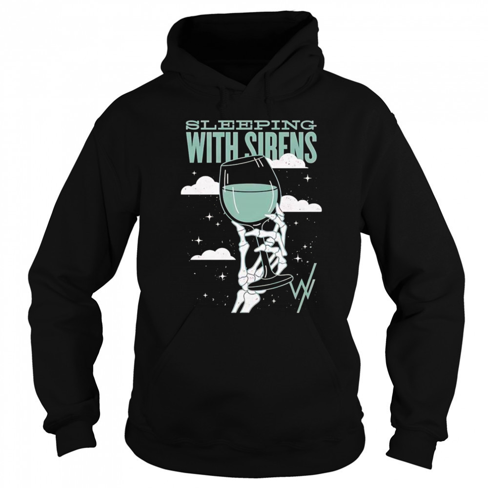 Sleeping with Sirens wine shirt Hoodie