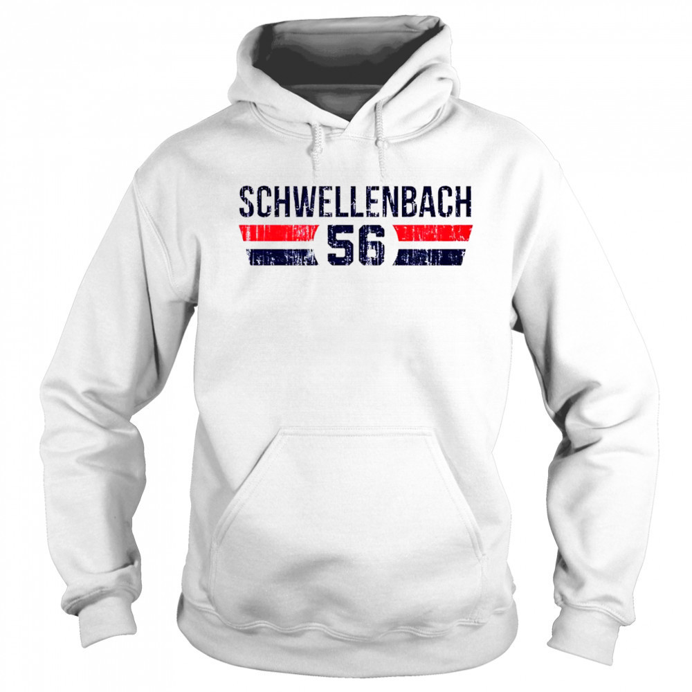 Spencer Schwellenbach 56 Atlanta Font vintage shirt Hoodie