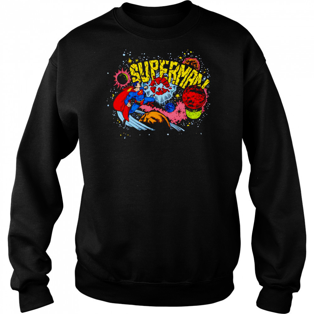 Superman cosmic shirt Sweatshirt