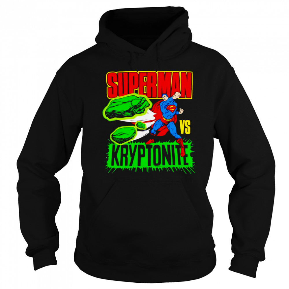 Superman vs Kryptonite shirt Hoodie