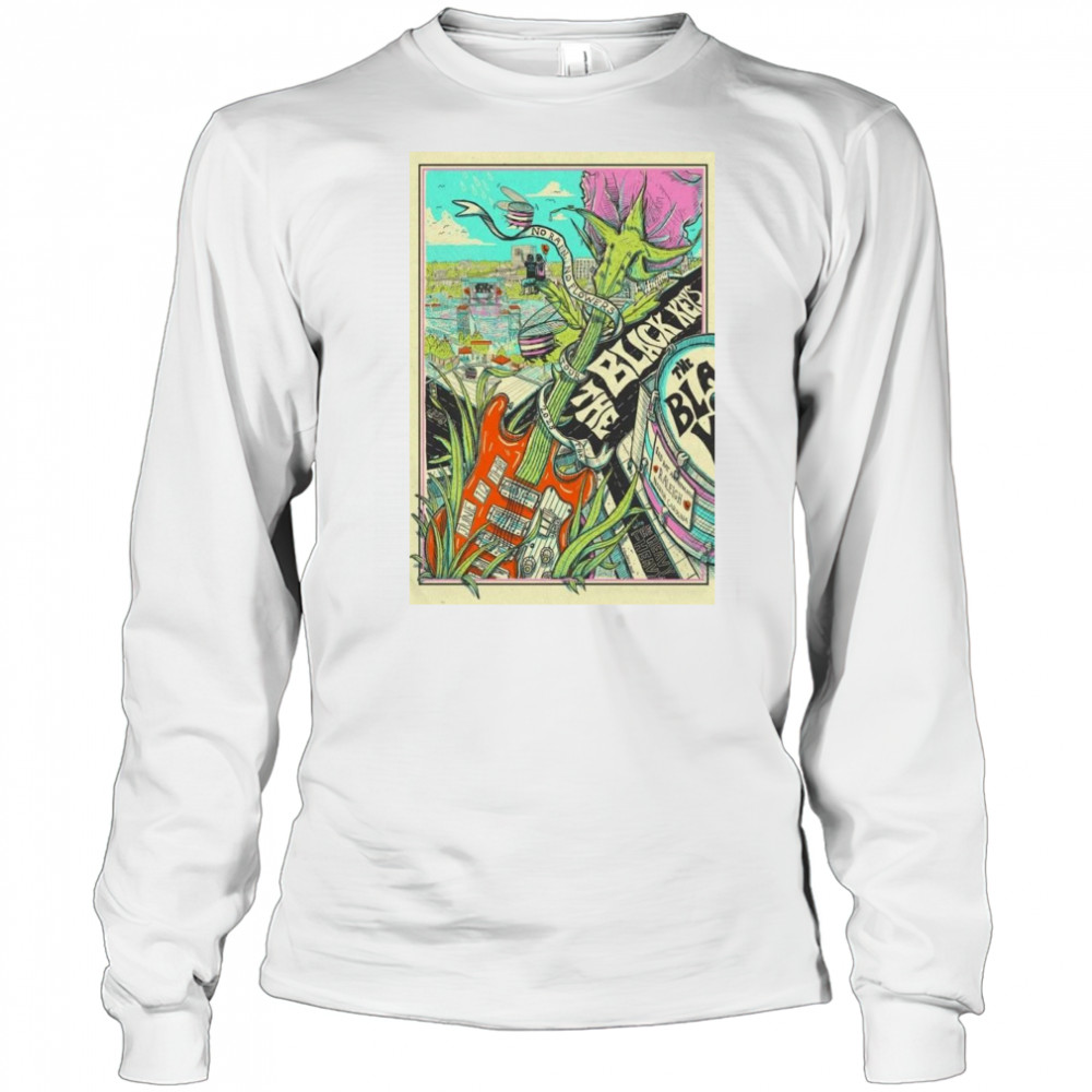 The Black Keys June 12 2025 Red Hat Amphitheater In Raleigh NC Shirt Long Sleeved