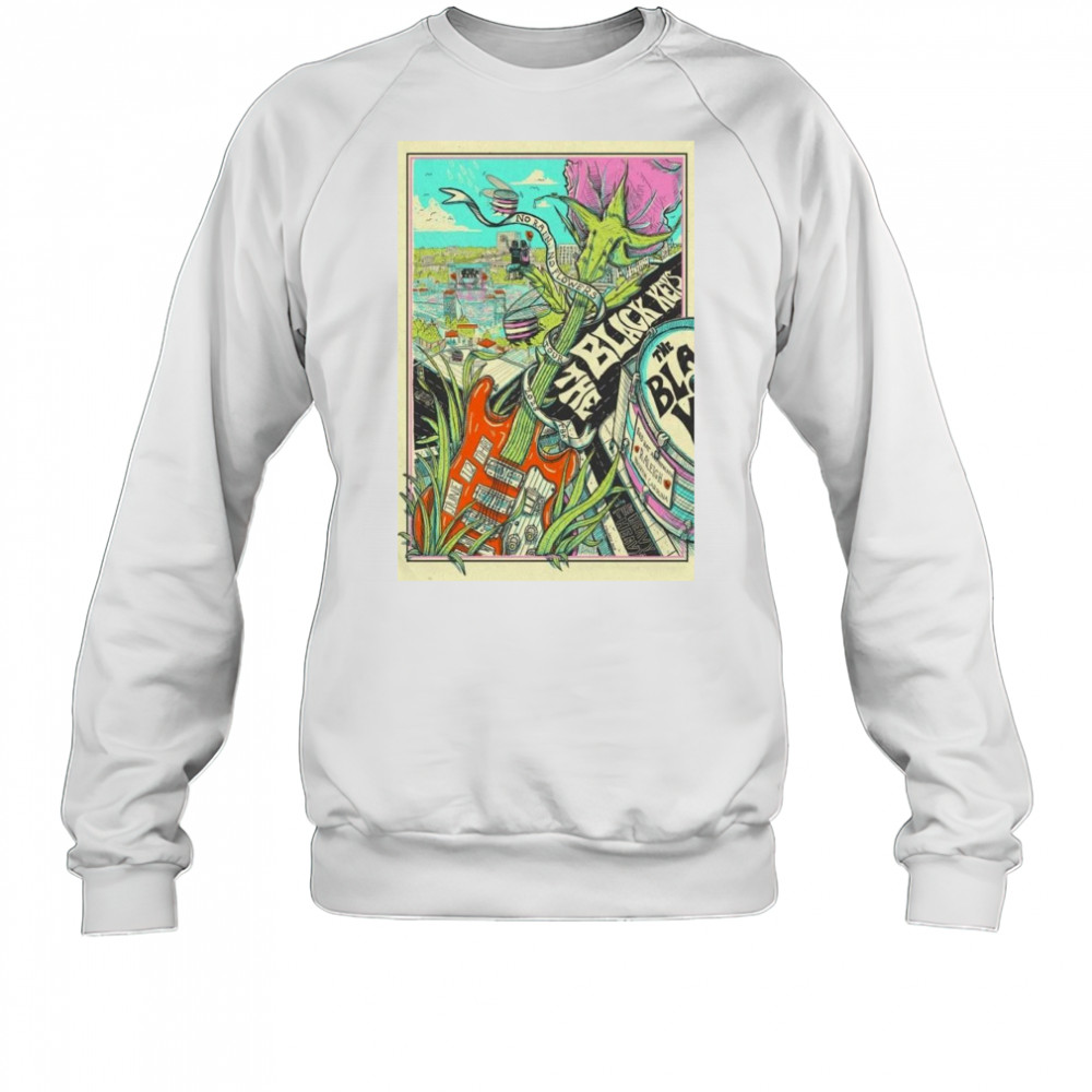 The Black Keys June 12 2025 Red Hat Amphitheater In Raleigh NC Shirt Hoodie