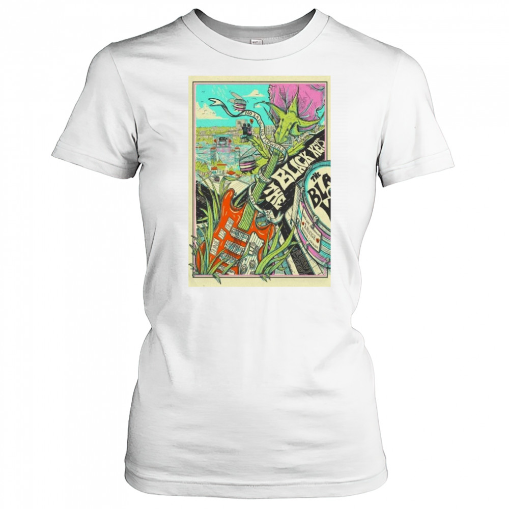 The Black Keys June 12 2025 Red Hat Amphitheater In Raleigh NC Shirt Women's T-shirt