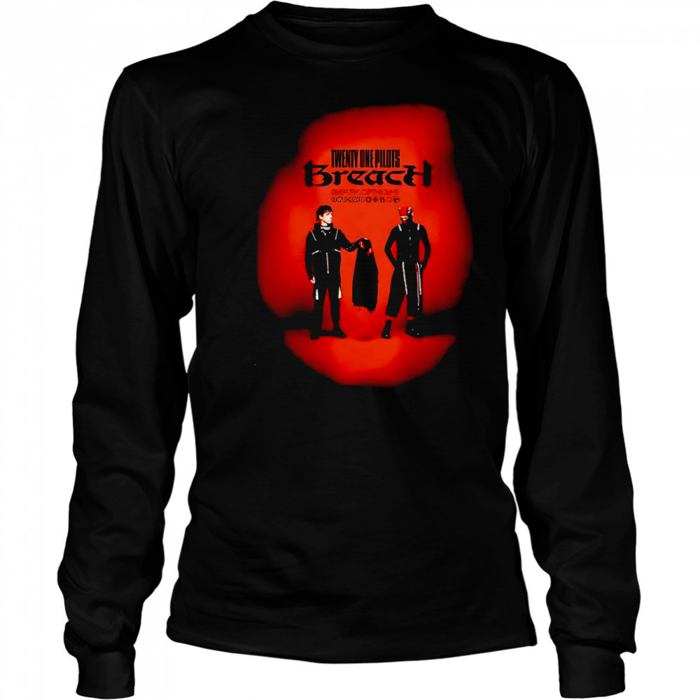 Twenty one Pilots Breach graphic shirt Long Sleeved