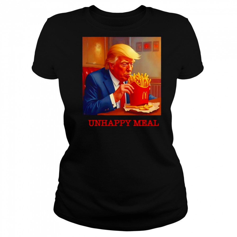Unhappy Meal Trumpy Fast Food shirt Women's T-shirt