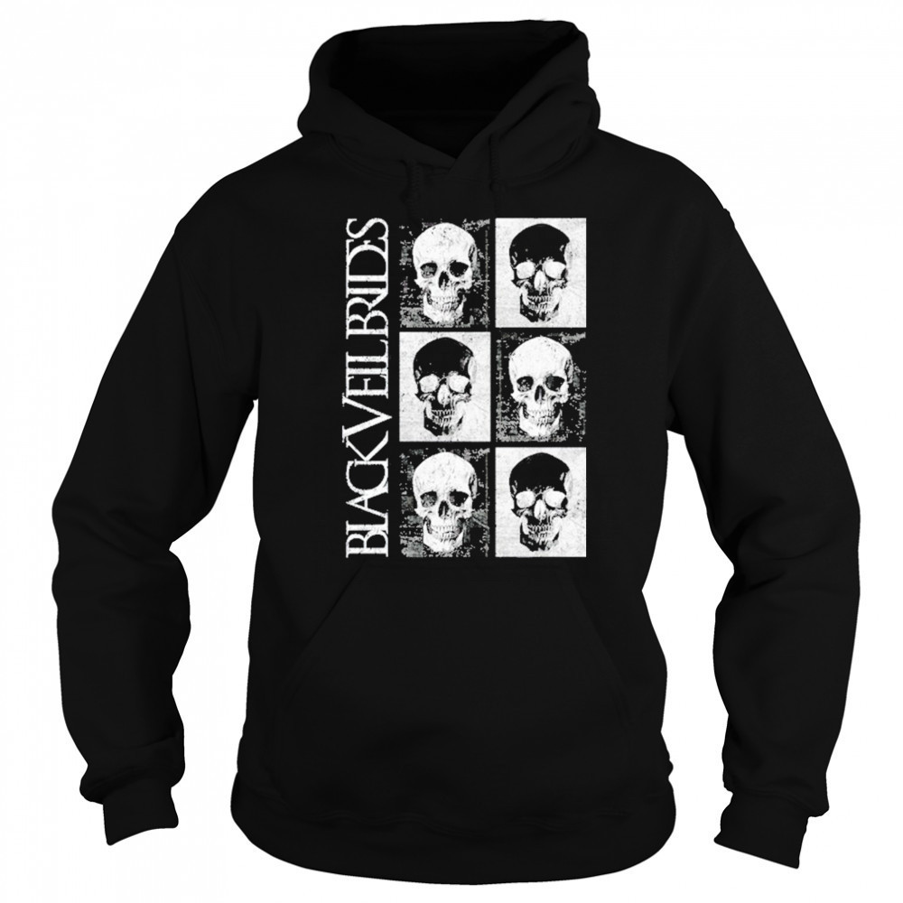 Skulls Black Veil Brides T-Shirt Hoodie