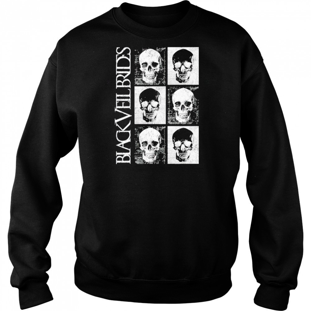 Skulls Black Veil Brides T-Shirt Sweatshirt