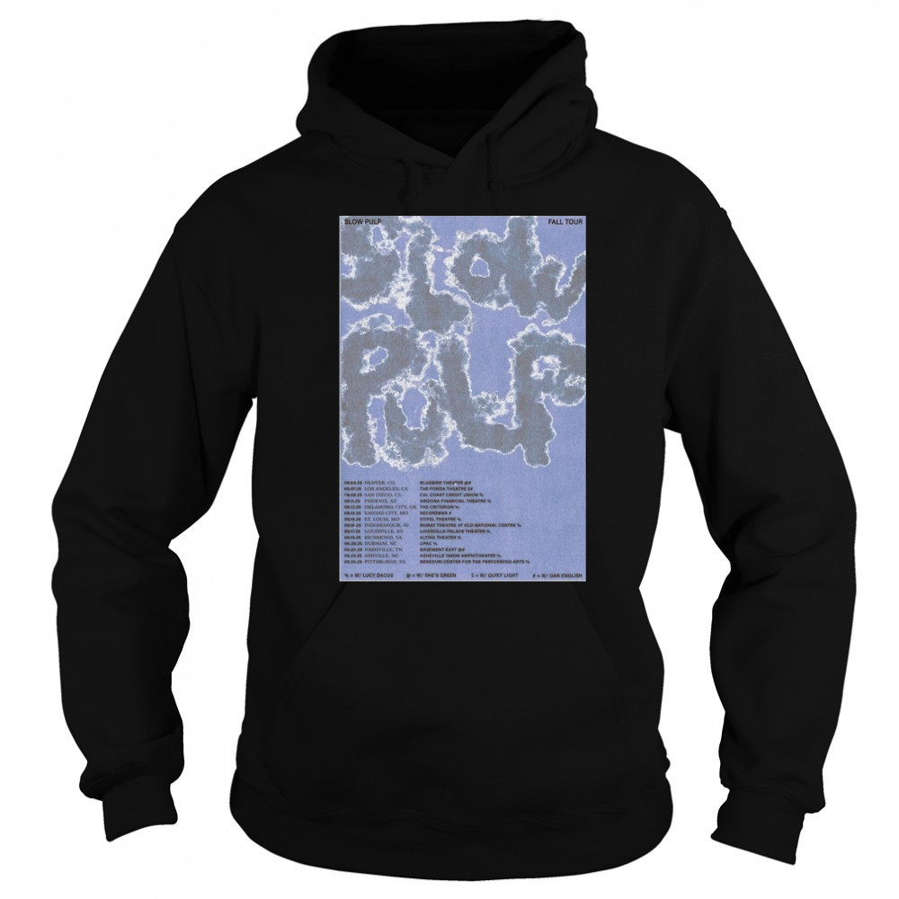 Slow Pulp Poster Fall Tour 2025 T-Shirt Hoodie