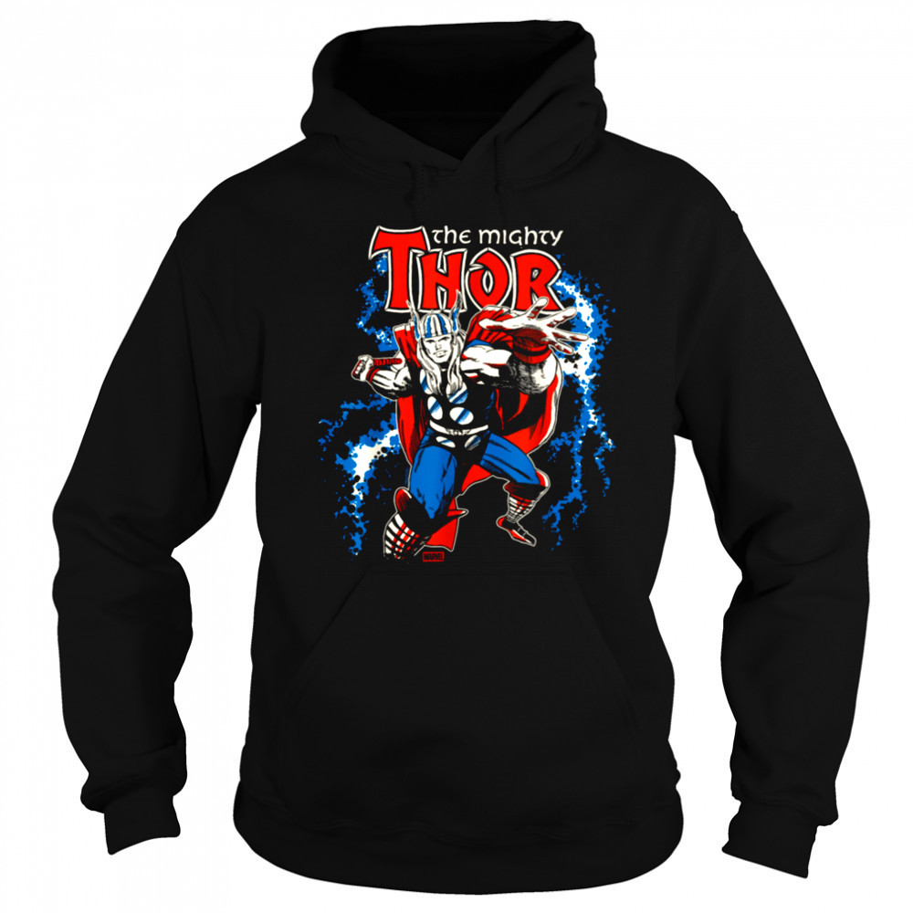 The Mighty Thor Character Logo Shirt Hoodie