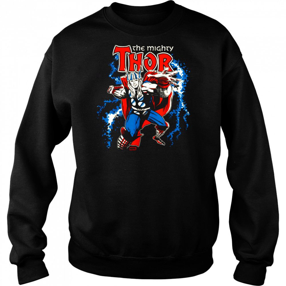 The Mighty Thor Character Logo Shirt Sweatshirt