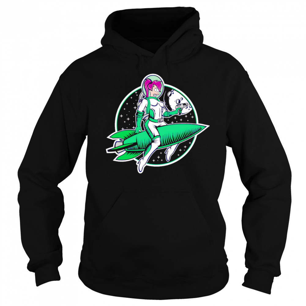 The Pinup from the Future SuperEdu shirt Hoodie