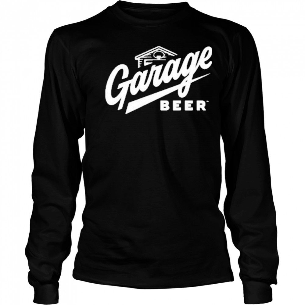 Travis Kelce Wearing Garage Beer T-Shirt Long Sleeved