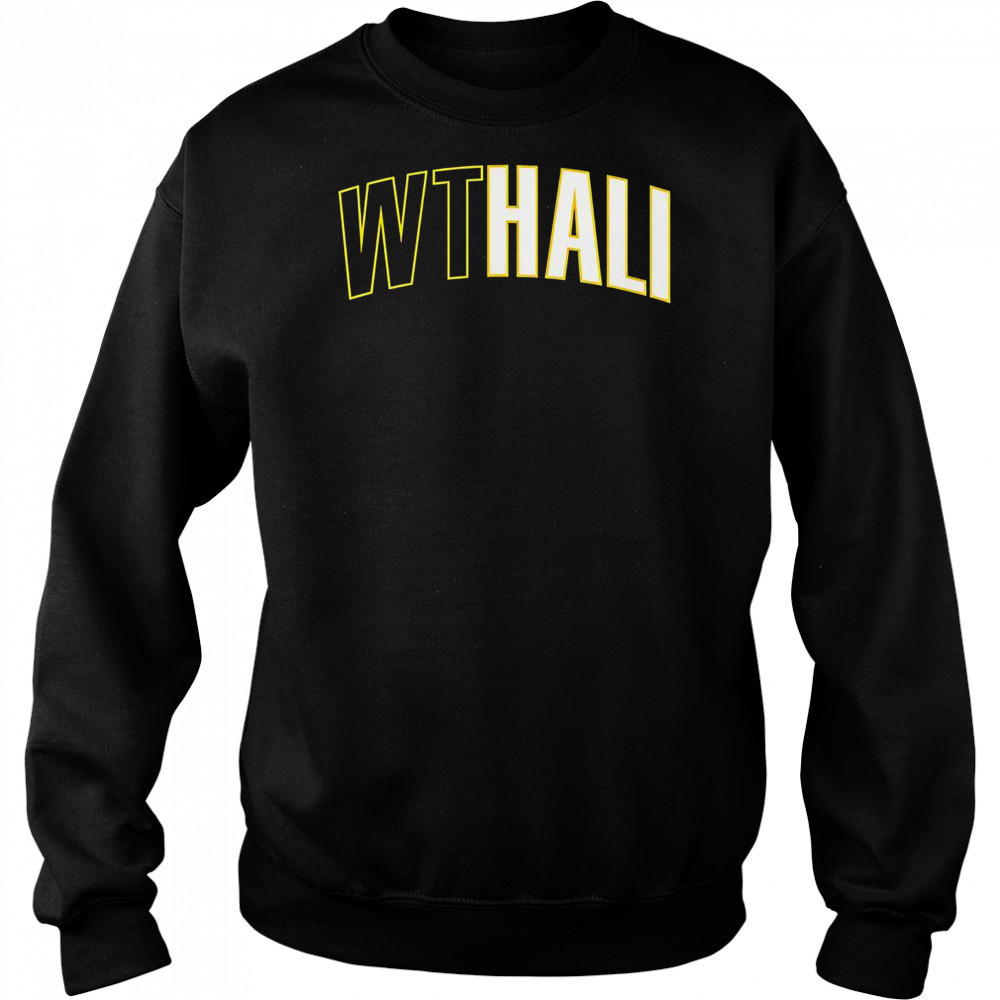 Tyrese Haliburton Indiana Pacers WTHali Text T-Shirt Sweatshirt