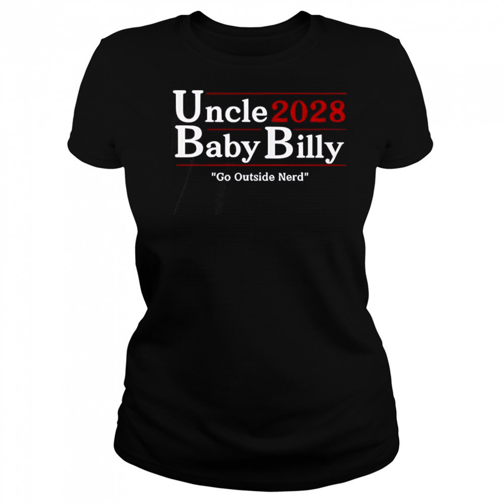 Uncle Baby Billy 28 Go Outside Nerd T-Shirt Women's T-shirt