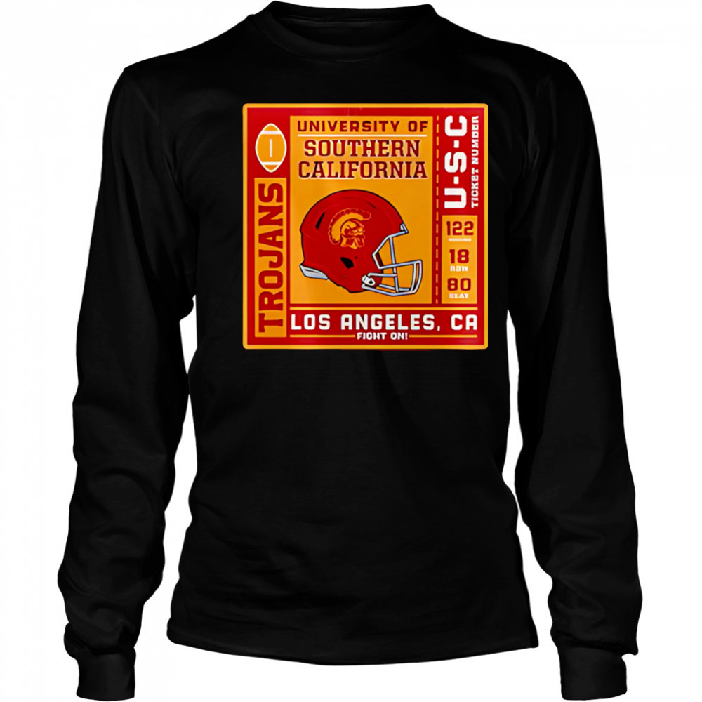 USC Trojans Football 2025 Limited Edition Baseball shirt Long Sleeved