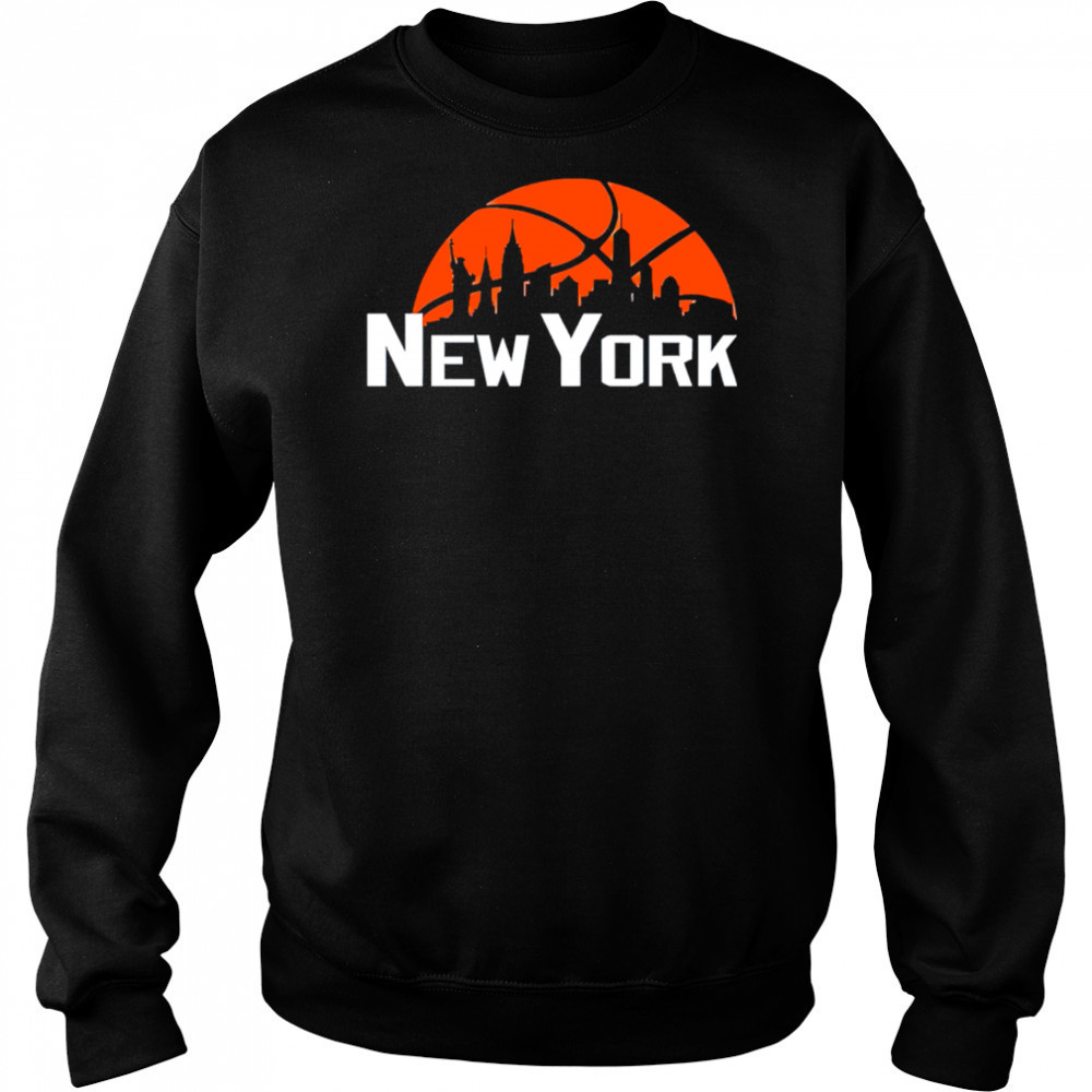 New York Knicks Cityscape Skyline style 2025 shirt Sweatshirt