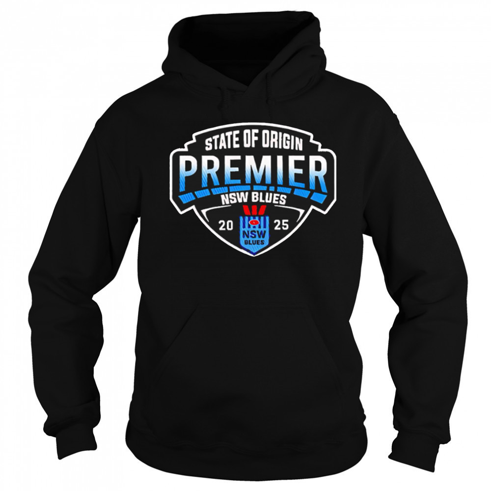 NSW Blues 2025 Premier Back to Back Special logo shirt Hoodie
