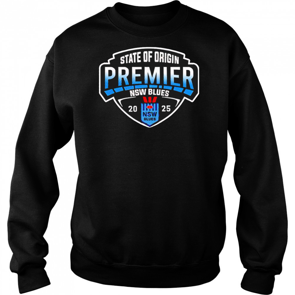 NSW Blues 2025 Premier Back to Back Special logo shirt Sweatshirt