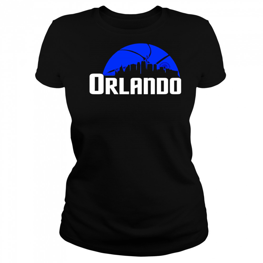 Orlando Magic Cityscape Skyline style 2025 shirt Women's T-shirt