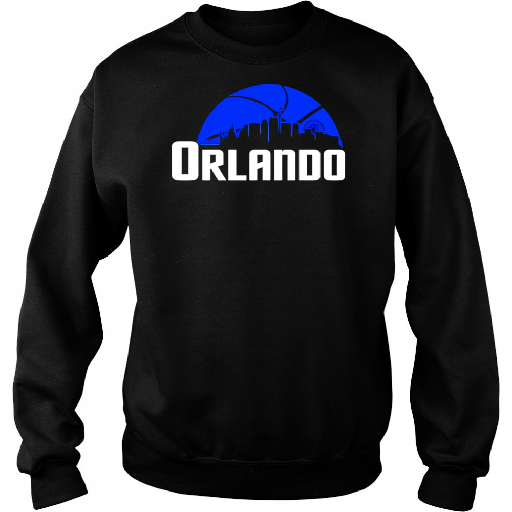Orlando Magic Cityscape Skyline style 2025 shirt Sweatshirt
