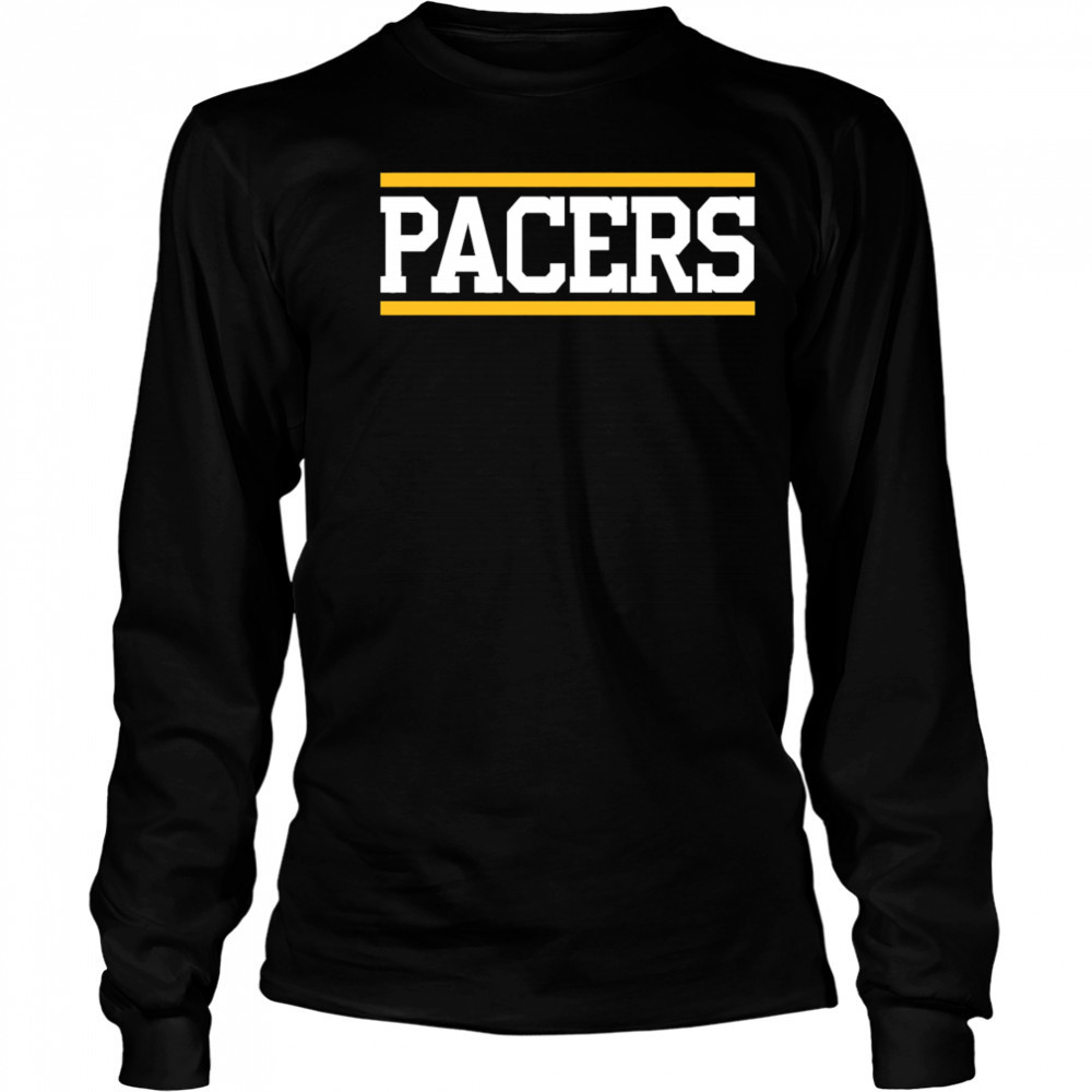 Pacers horizontal lines shirt Long Sleeved