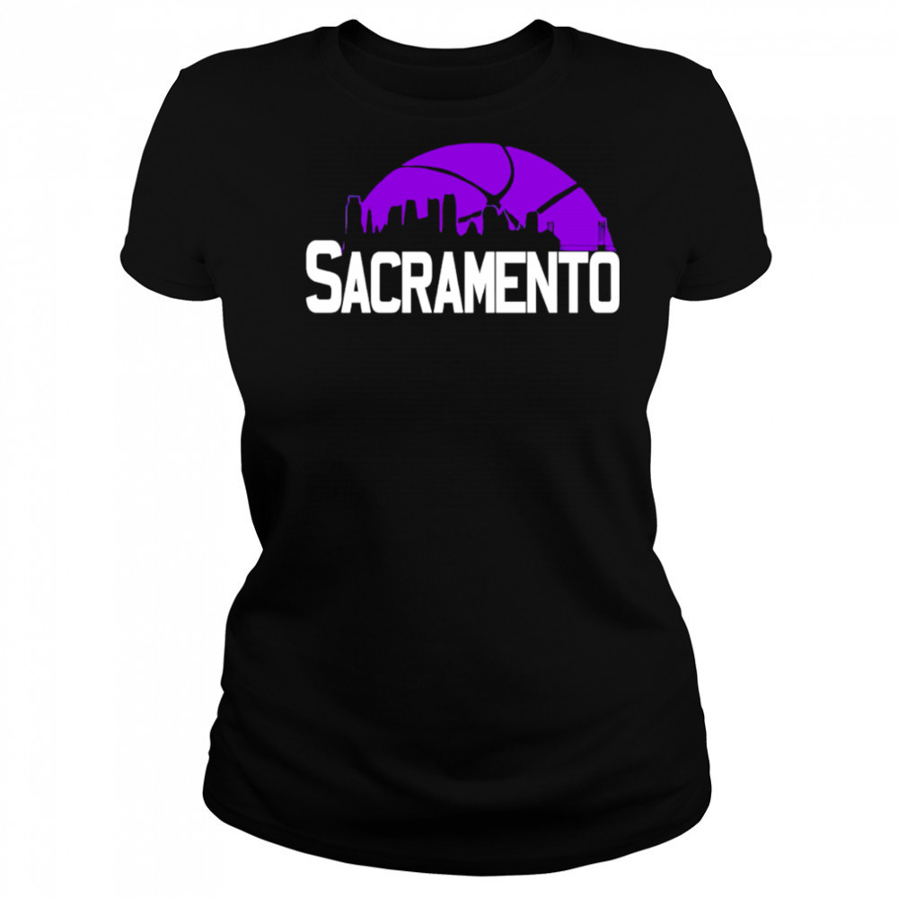 Sacramento Kings Cityscape Skyline style 2025 shirt Women's T-shirt