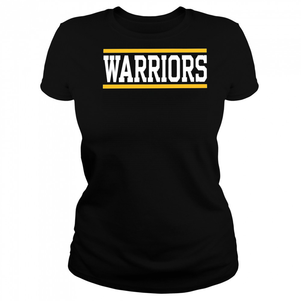 Warriors horizontal lines shirt Women's T-shirt