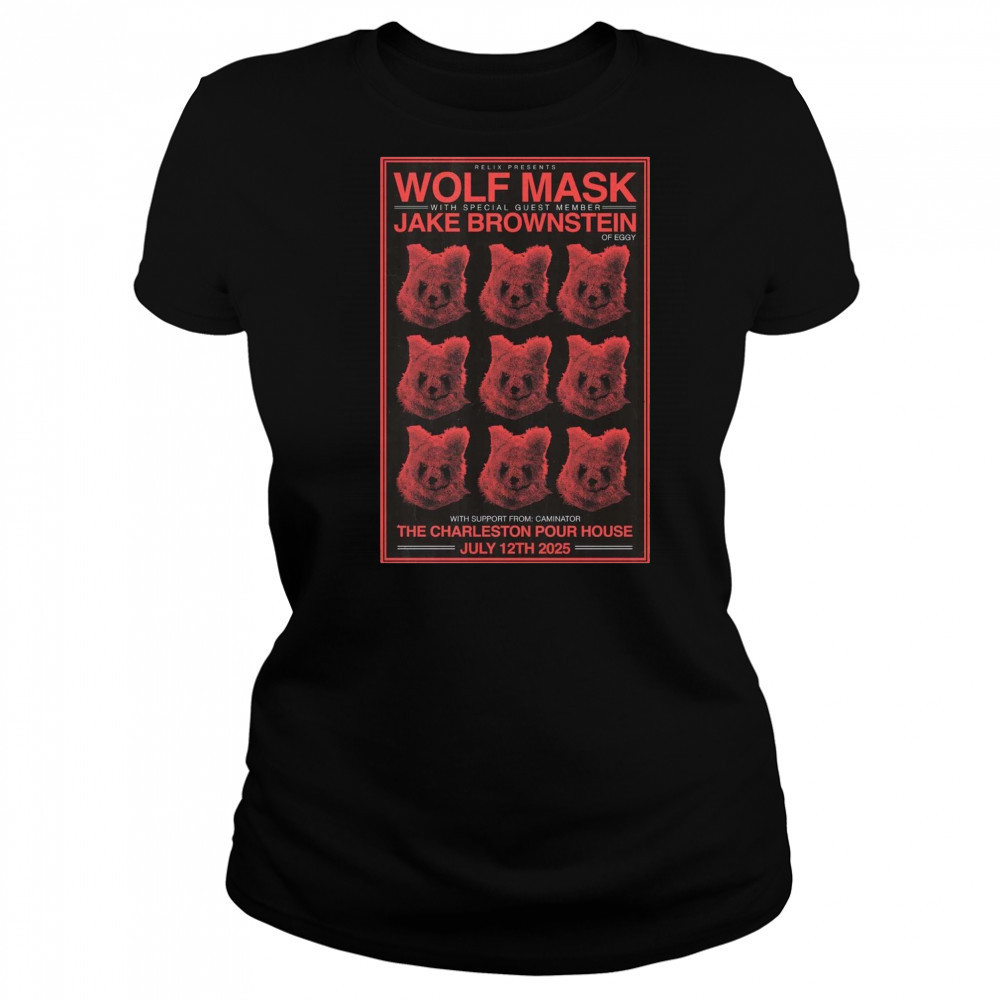 Wolf Mask Charleston SC 7-12-2025 Poster T-Shirt Women's T-shirt
