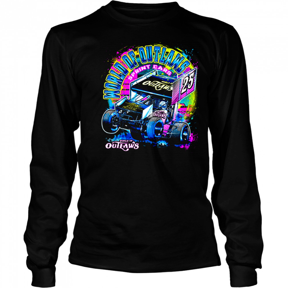 World Of Outlaws Sprint Car Series T-Shirt Long Sleeved