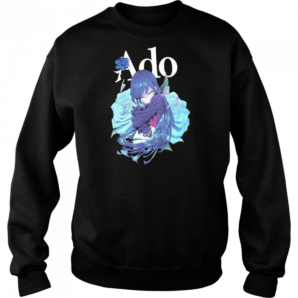 Ado Roses Pose T-shirt Sweatshirt
