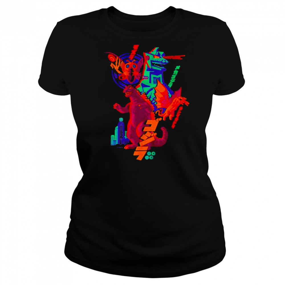Alamo Drafthouse Cinema Godzilla In Color T-Shirt Women's T-shirt