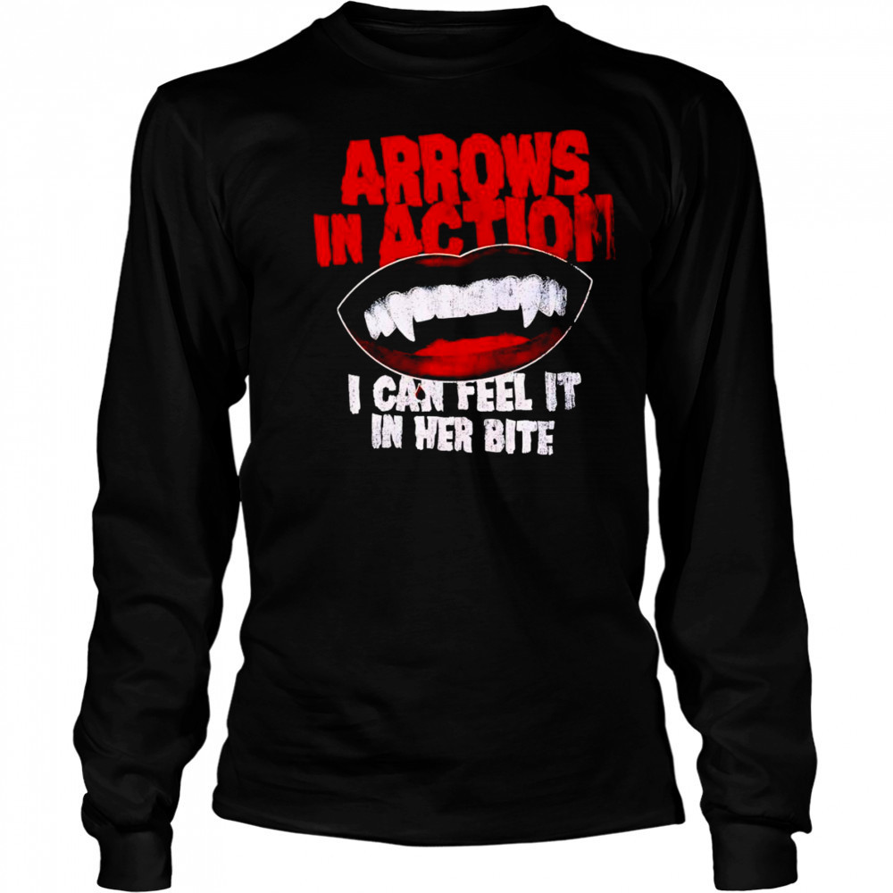 Arrows In Action Vampire Bite Long Sleeved