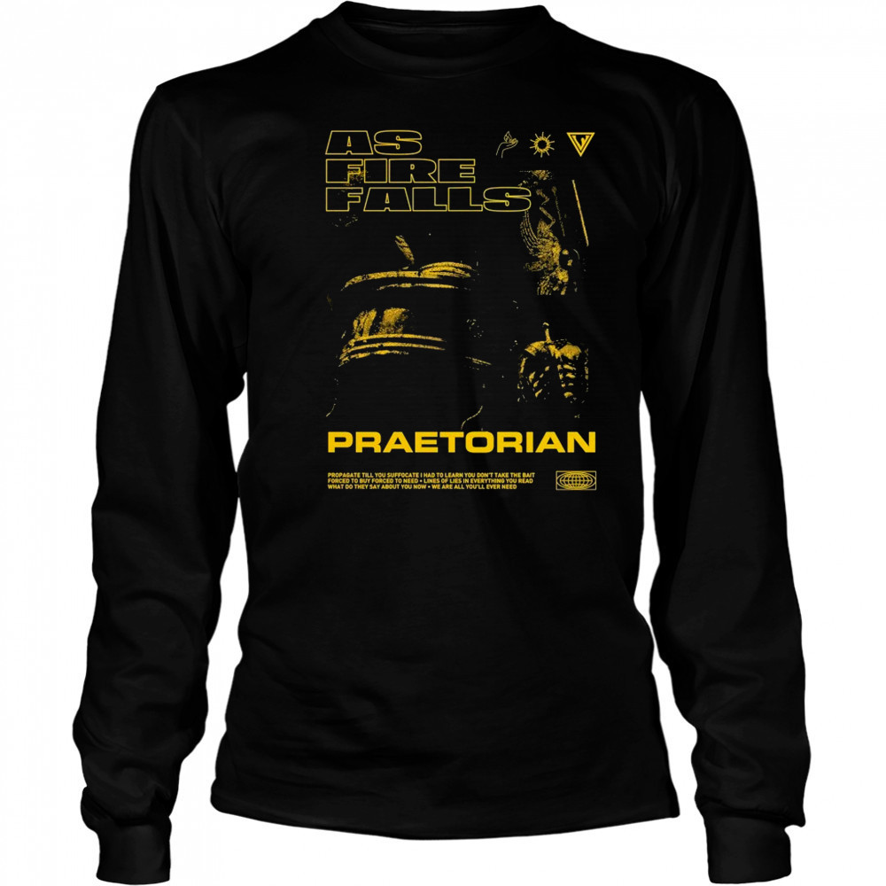 AsFireFalls Praetorian T-shirt Long Sleeved
