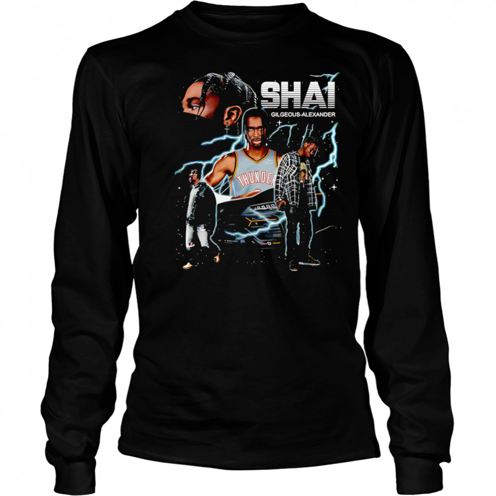 Athentiq Shai Gilgeous Alexander shirt Long Sleeved