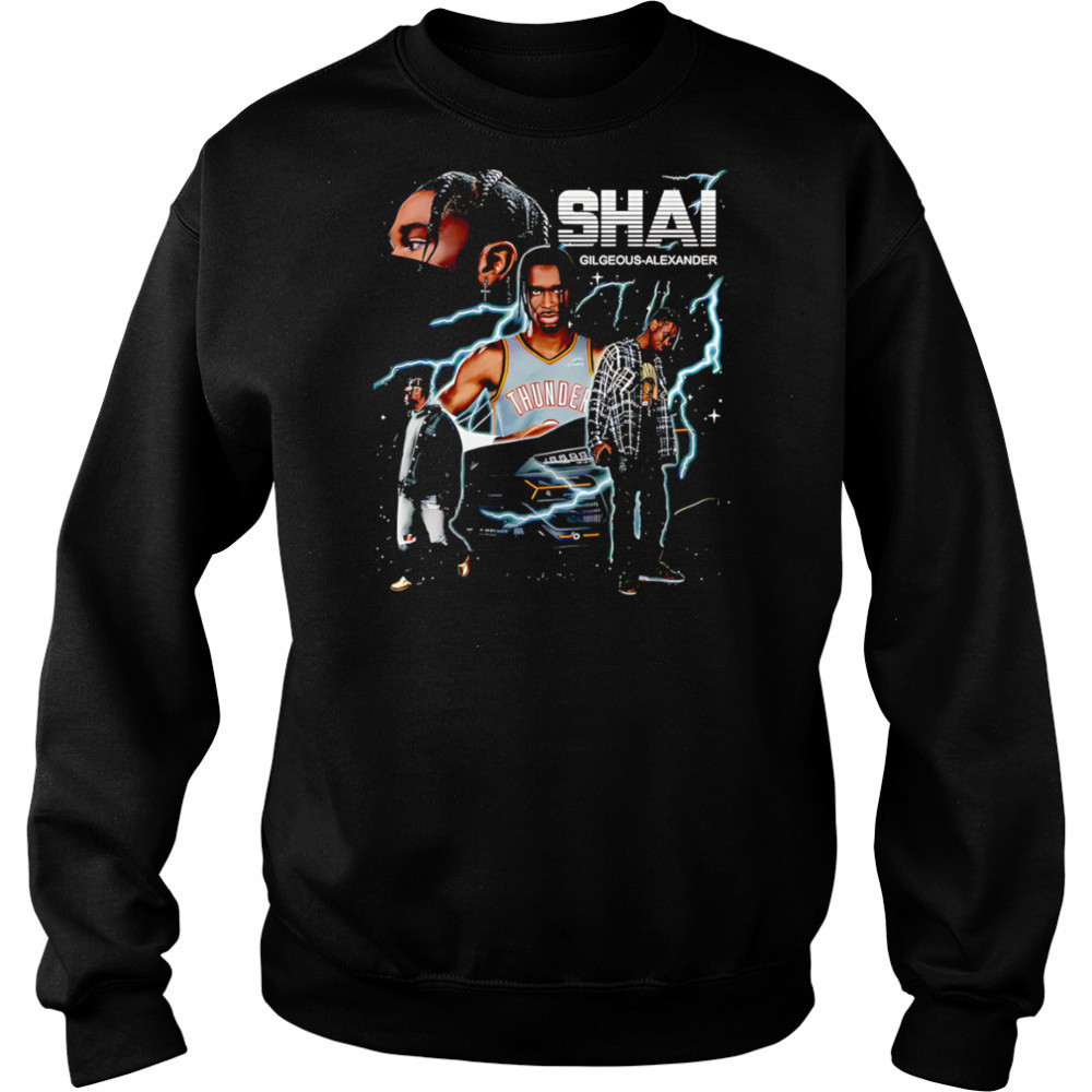 Athentiq Shai Gilgeous Alexander shirt Sweatshirt