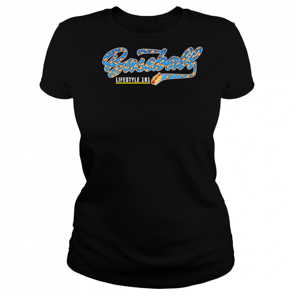 Baseball Hot Dog lifestyle 101 shirt Women's T-shirt