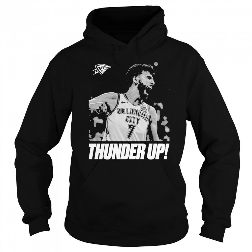 Chet Holmgren Oklahoma City Thunder Unisex 2025 NBA Finals Champions Celebration T-Shirt Hoodie