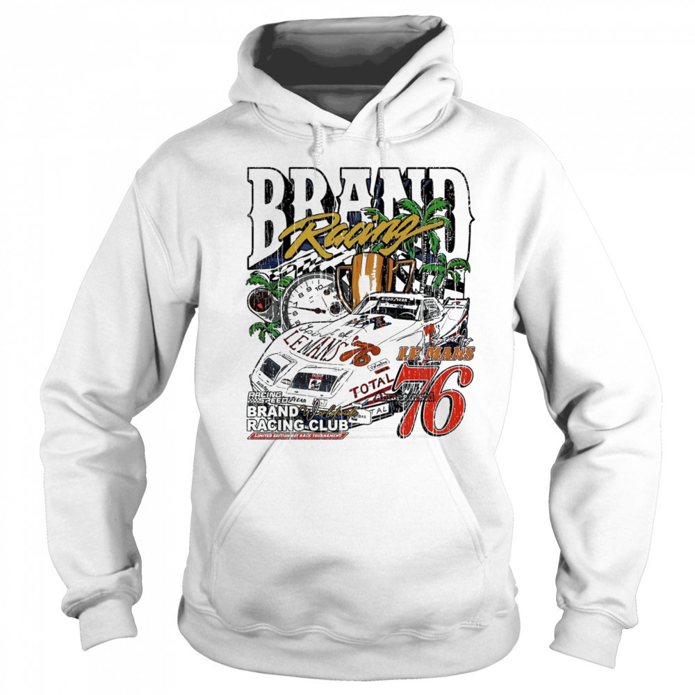 Racing car Brand Racing Club Le Mans signature vintage shirt Hoodie