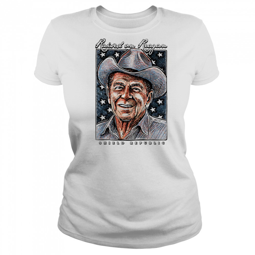 Raised on Reagan shirt Women's T-shirt