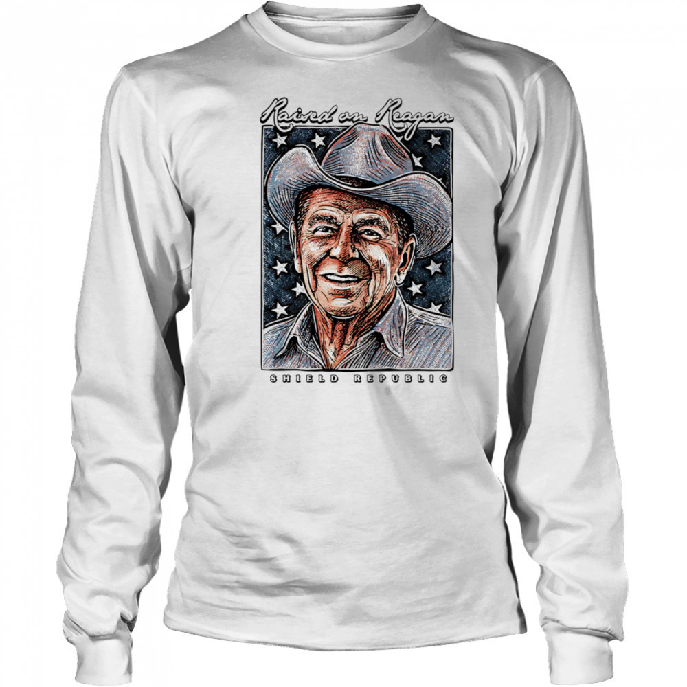 Raised on Reagan shirt Long Sleeved