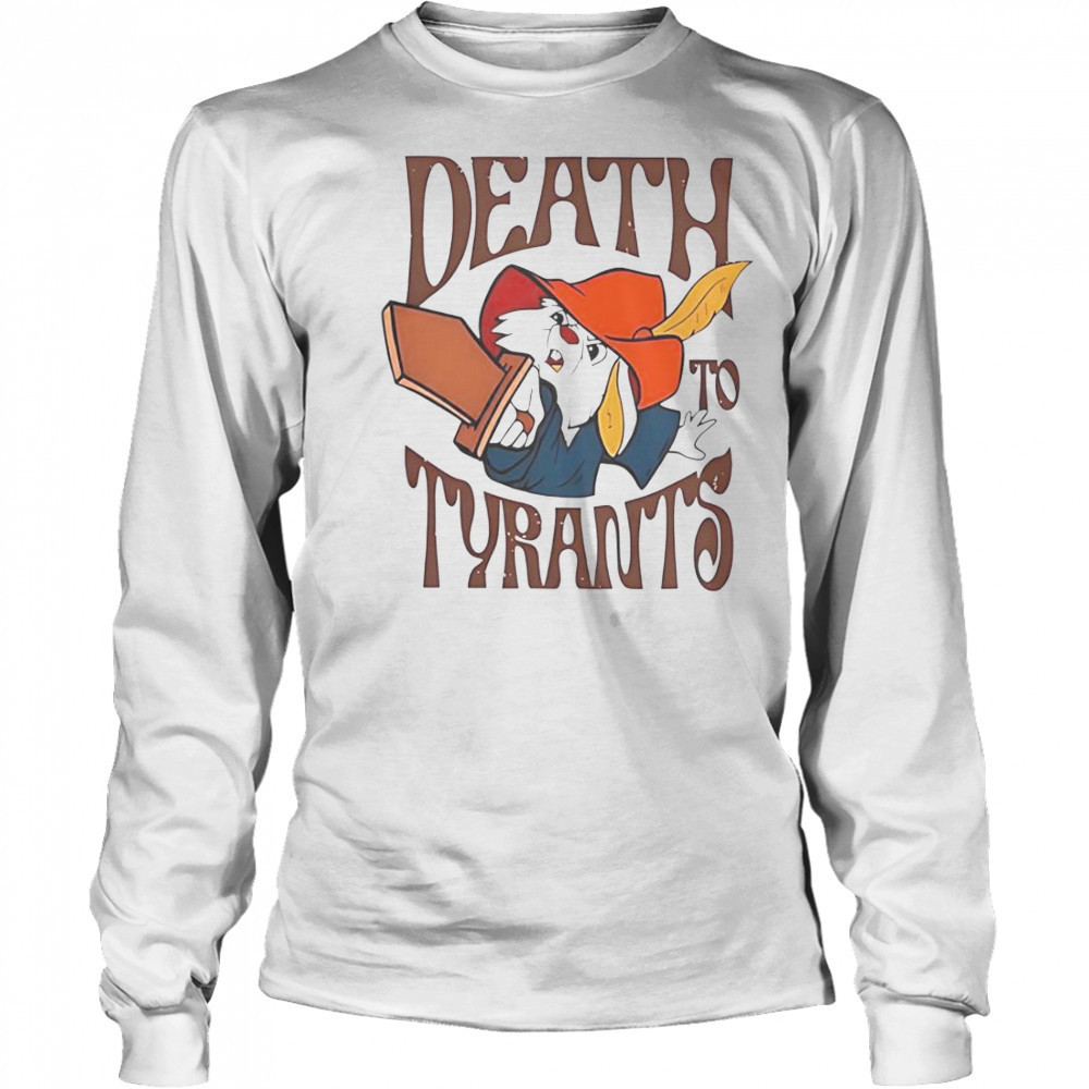 Skippy Rabbit Death To Tyrants T-Shirt Long Sleeved