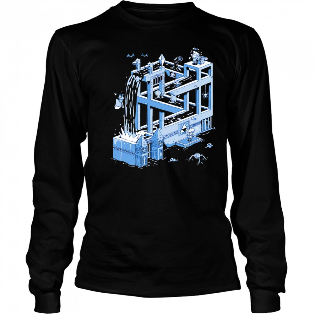 Water Temple Woes shirt Long Sleeved