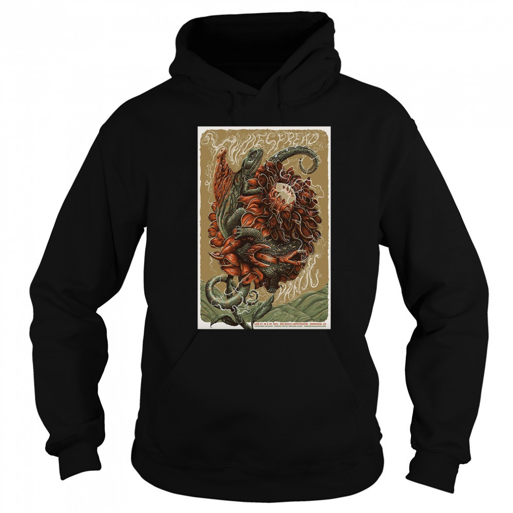 Widespread Panic 2025 Red Rocks Amphitheatre, Morrison CO June 229 T-Shirt Hoodie