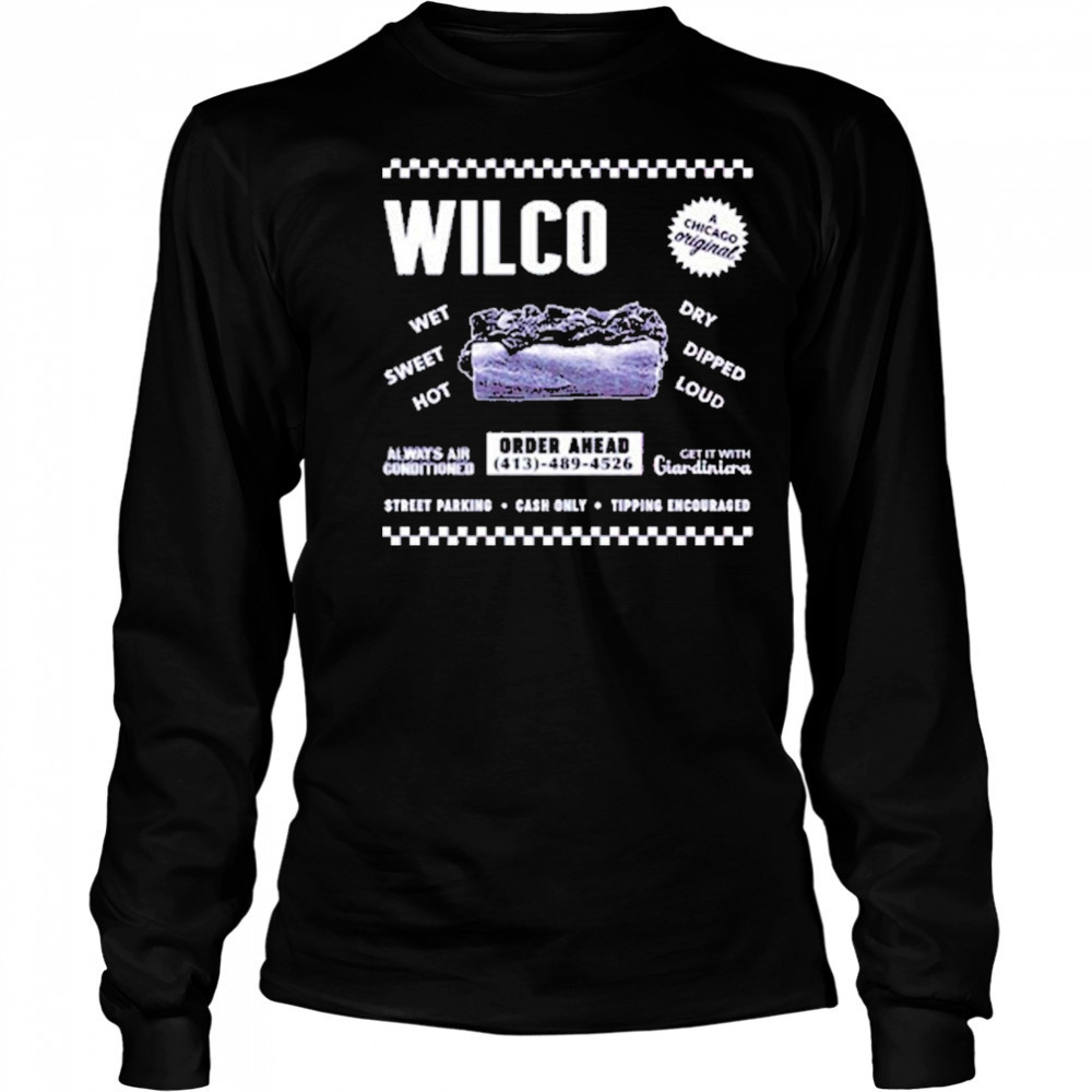 Wilco The Original Band Of Chicagoland Shirt Long Sleeved